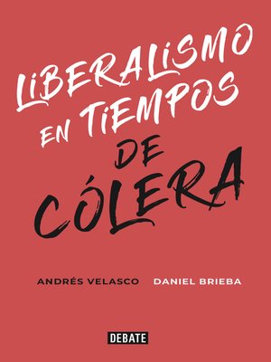 cover image of Liberalismo en tiempos de cólera
